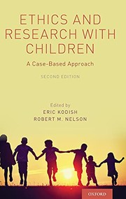 Ethics and research with children a case-based approach
