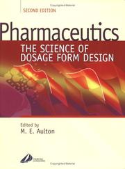 Pharmaceutics the science of dosage form design