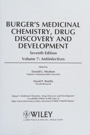 Burger's medicinal chemistry, drug discovery and development
