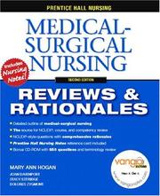 Medical-surgical nursing : reviews & rationales Joan Davenport, Stacy Estridge, Dolores Zygmont.