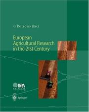 European agricultural research in the 21st century which innovations will contribute most to the quality of life, food, and agriculture?