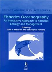 Fisheries oceanography an integrative approach to fisheries ecology and management.