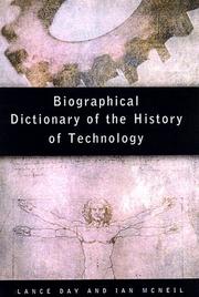Biographical dictionary of the history of technology