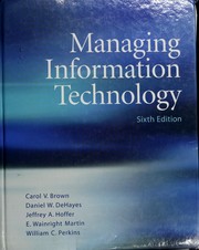 Managing information technology