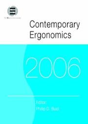 Contemporary ergonomics 2006