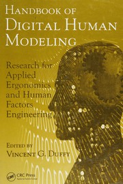 Handbook of digital human modeling research for applied economics and human factors engineering