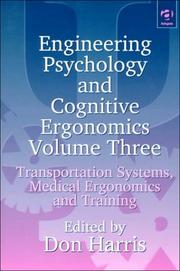Engineering psychology and cognitive ergonomics