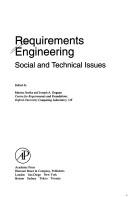 Requirements engineering social and technical issues