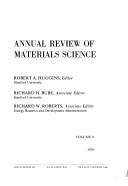 Annual review of materials science. Vol. 6 (1976)
