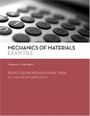 Mechanics of materials exam file