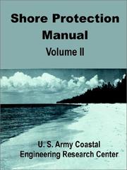 Shore protection manual