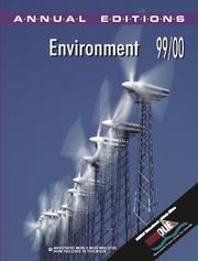 Annual editions environment. 1999