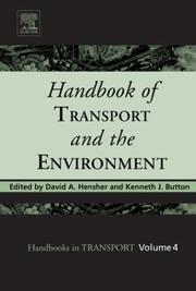 Handbook of transport and the environment