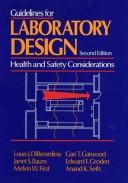 Guidelines for laboratory design health and safety considerations