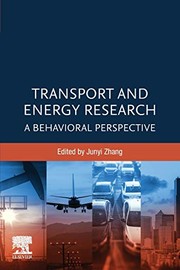 Transport and energy research a behavioral perspective
