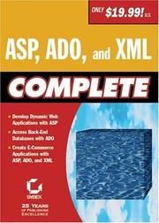 ASP, ADO, and XML complete.