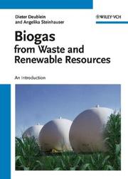 Biogas from waste and renewable resources an introduction