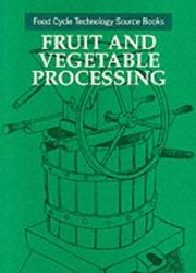 Fruit and vegetable processing.