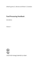 Food processing handbook