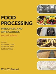 Food processing principles and applications