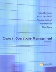 Cases in operations management