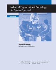 Industrial/organizational psychology an applied approach