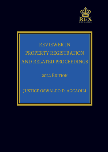 Reviewer in property registration and related proceedings