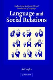Language and social relations