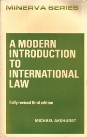 A modern introduction to international law