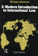 A modern introduction to international law