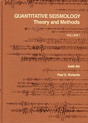 Quantitative seismology theory and methods