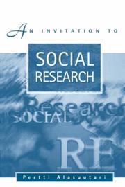 An invitation to social research.