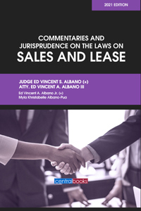 Commentaries and jurisprudence on the laws on sales and lease