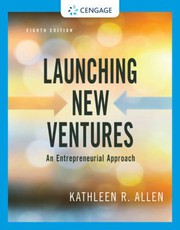 Launching new ventures an entrepreneurial approach
