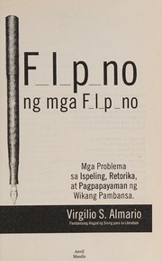 F_l_p_no ng mga F_l_p_no mga problema sa ispeling, retorika at pagpapayaman ng wikang pambansa
