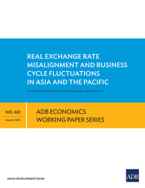 Real exchange rate misalignment and business cycle fluctuations in Asia and the Pacific