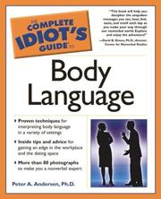 The complete idiot's guide to body language
