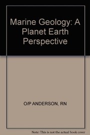 Marine geology a planet earth perspectives