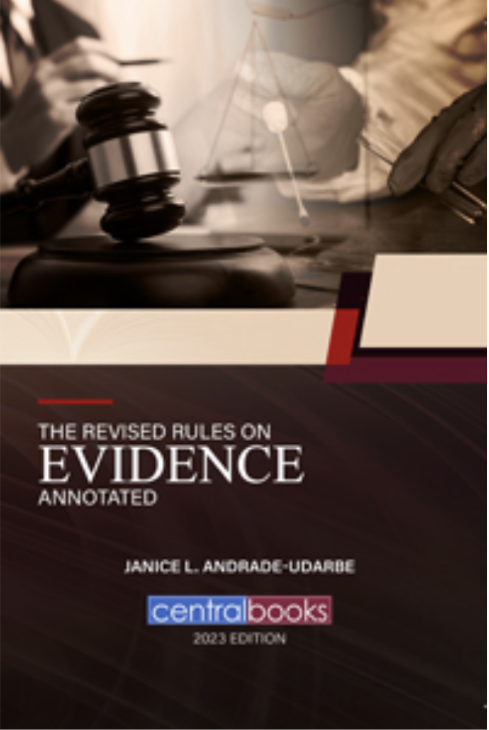 The revised rules on evidence annotated