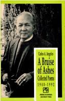 A bruise of ashes collected poems, 1940-1992