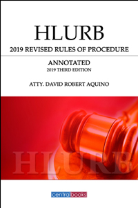 The 2019 revised rules of procedure of the HLURB annotated