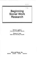 Beginning social work research