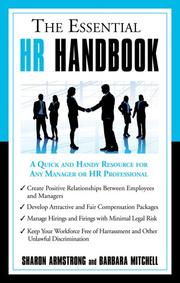 The essential HR handbook a quick and handy resource for any manager or HR professional