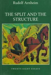 The split and the structure twenty-eight essays