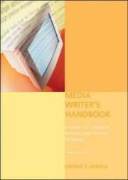 Media writer's handbook a guide to common writing and editing problems