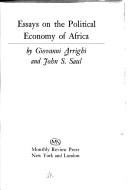 Essays on the political economy of Africa