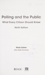 Polling and the public what every citizen should know