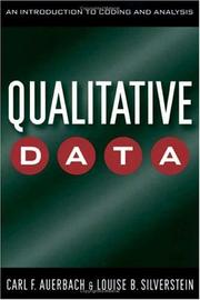 Qualitative data an introduction to coding and analysis