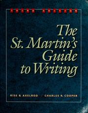 The St. Martin's guide to writing