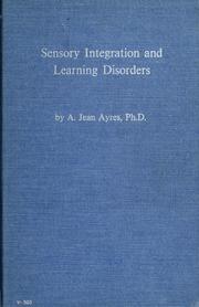 Sensory integration and learning disorders